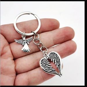 💕5/$15 SET of 5 Guardian Angel Key Ring
